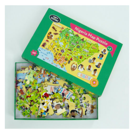 nigeria-puzzle-karton 100 Teile