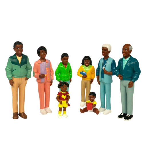 miniland-figuren-schwarze-familie-menschen-27396-african-family-aufgestellt