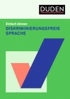 Buchcover in Grüntönen mit rot-blauem Haken in Checkbox. Titel Einfach Können - diskriminierungsfreie Sprache.