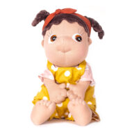 Rubens Barn Tummies Puppe Lumi: PoC Puppe mit gelbem Kleid